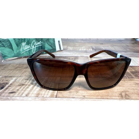 Maui Jim STG-BG H864-10 Cruzem Tortoise Sunglasses W/ HCL Bronze Lenses & Case - Picture 5 of 8